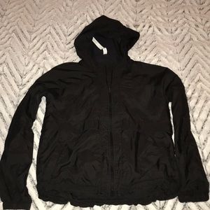Size 2 lululemon black windbreaker